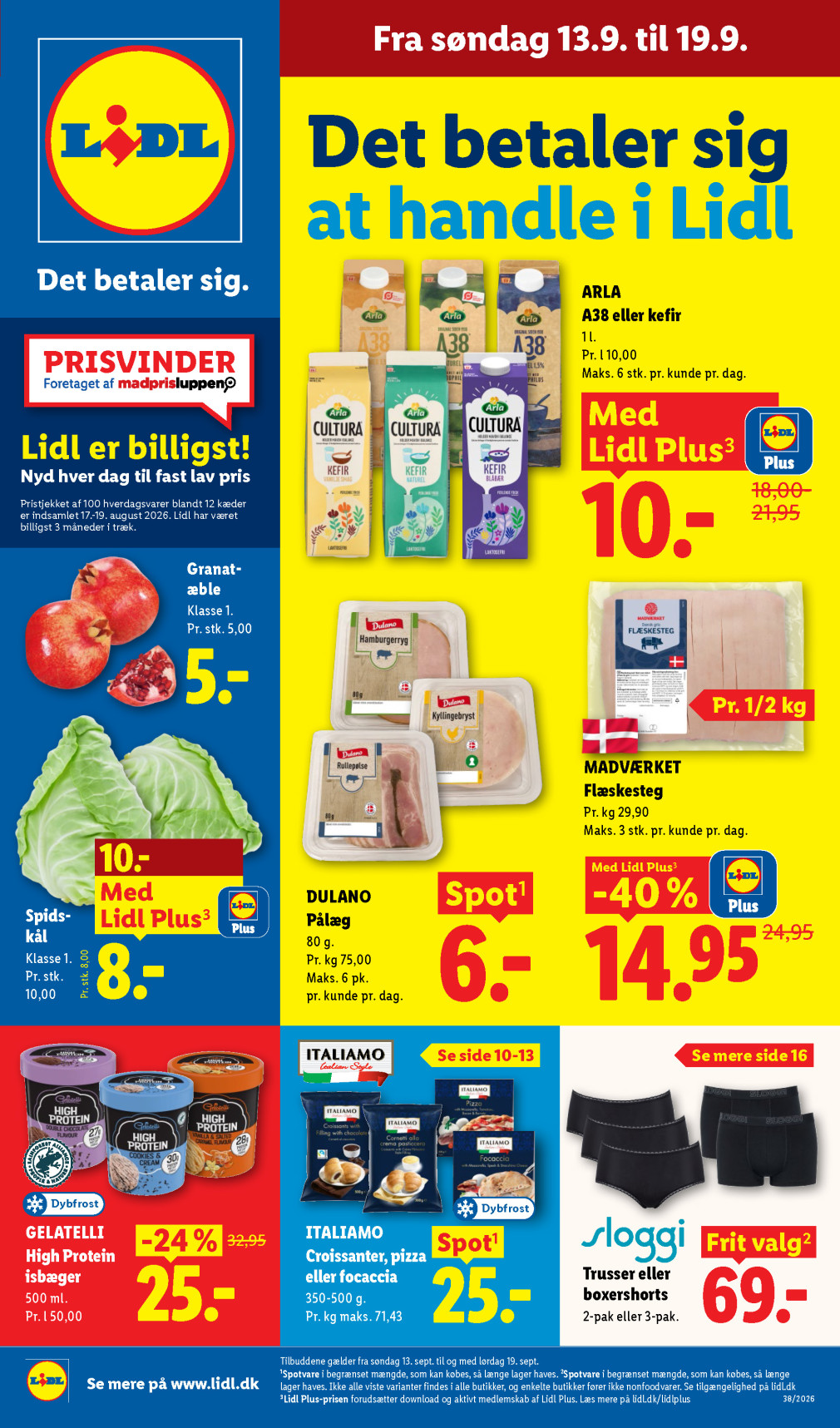Lidl tilbudsavis fra 13.09.2026 Side.1 