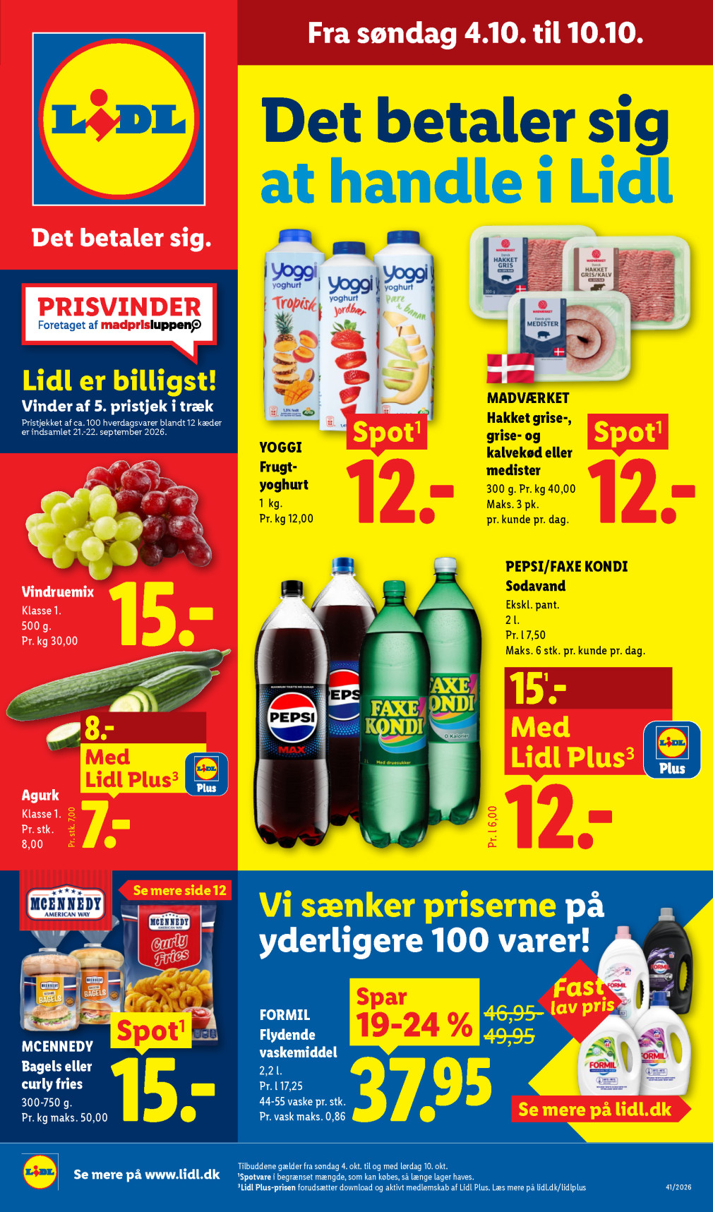 Lidl tilbudsavis fra 04.10.2026 Side.1 