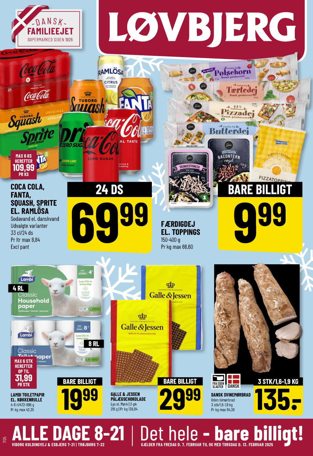 Løvbjerg tilbudsavis fra 07.02.2025 Side.1 