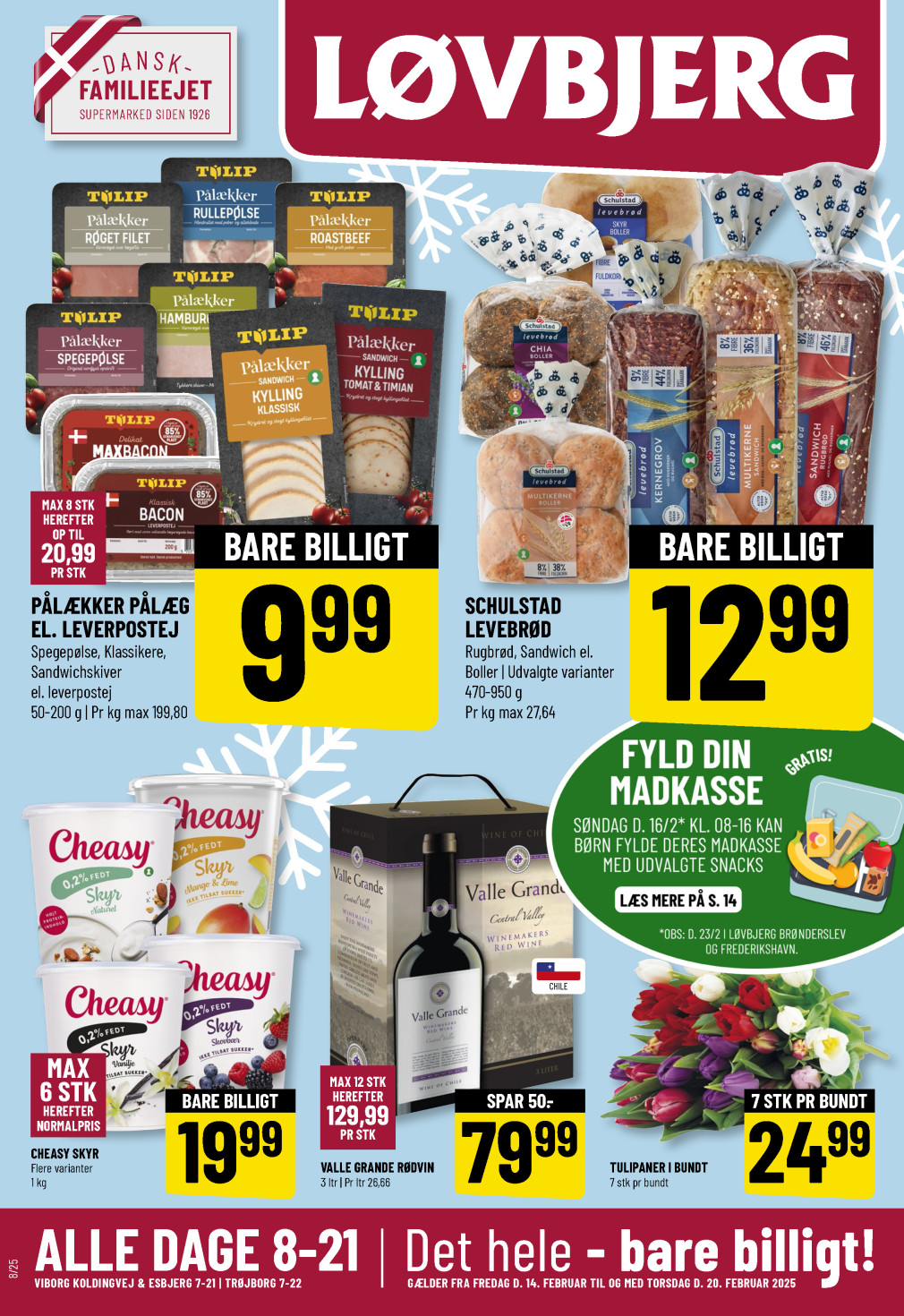 Løvbjerg tilbudsavis fra 14.02.2025 Side.1 