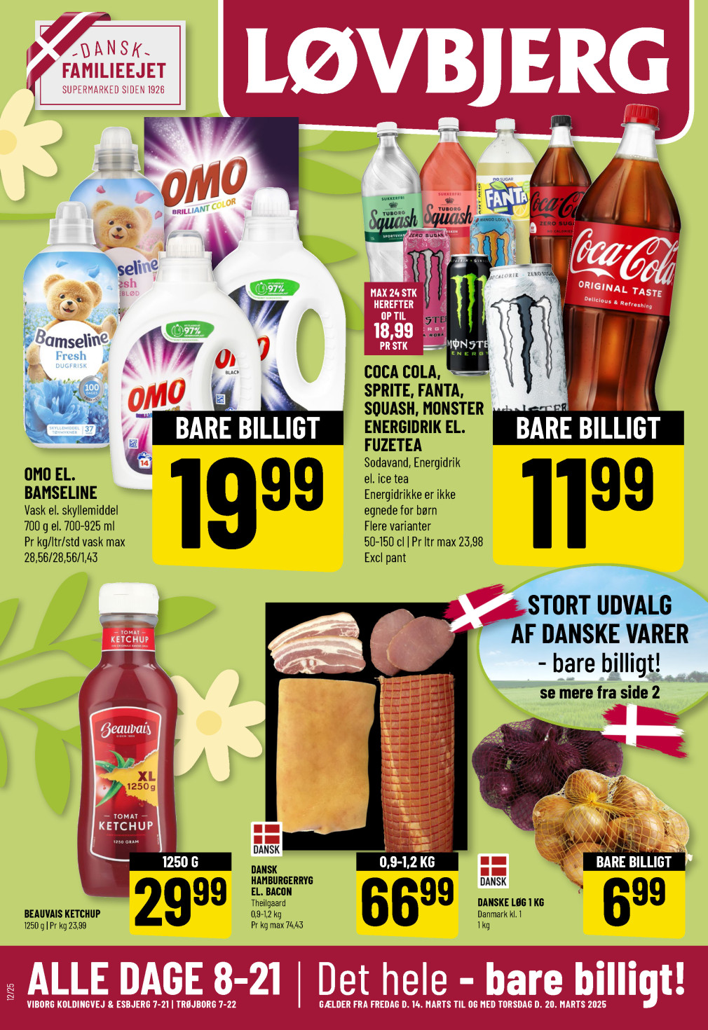 Løvbjerg tilbudsavis fra 14.03.2025 Side.1 
