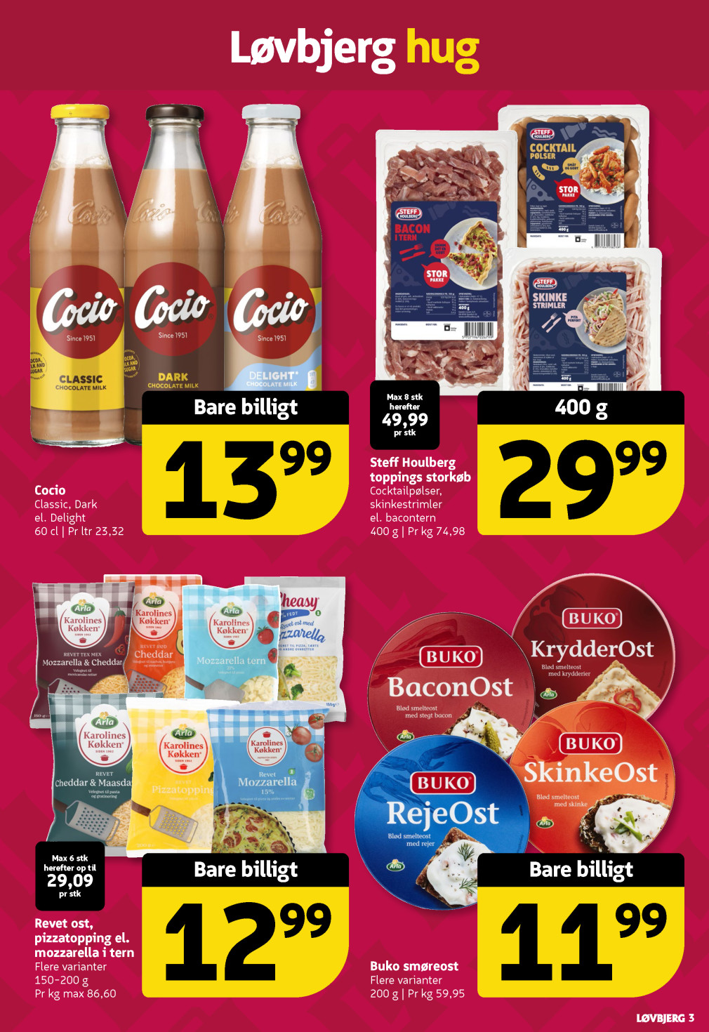 Løvbjerg tilbudsavis fra 20.02.2026 Side.3 