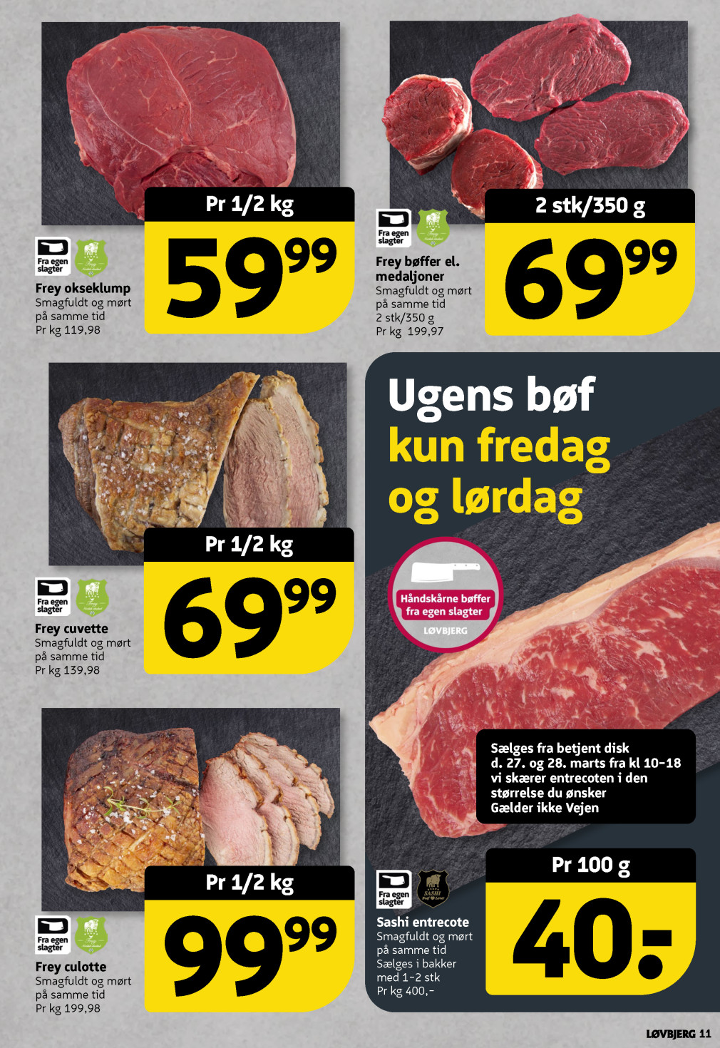 Løvbjerg tilbudsavis fra 27.03.2026 Side.11 