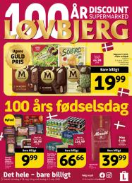 Løvbjerg tilbudsavis fra 28.08.2026 Side.1 