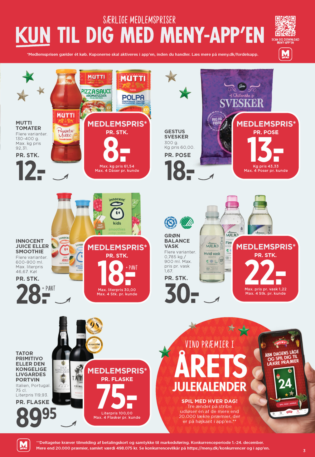 Meny tilbudsavis fra 12.12.2025 Side.3 