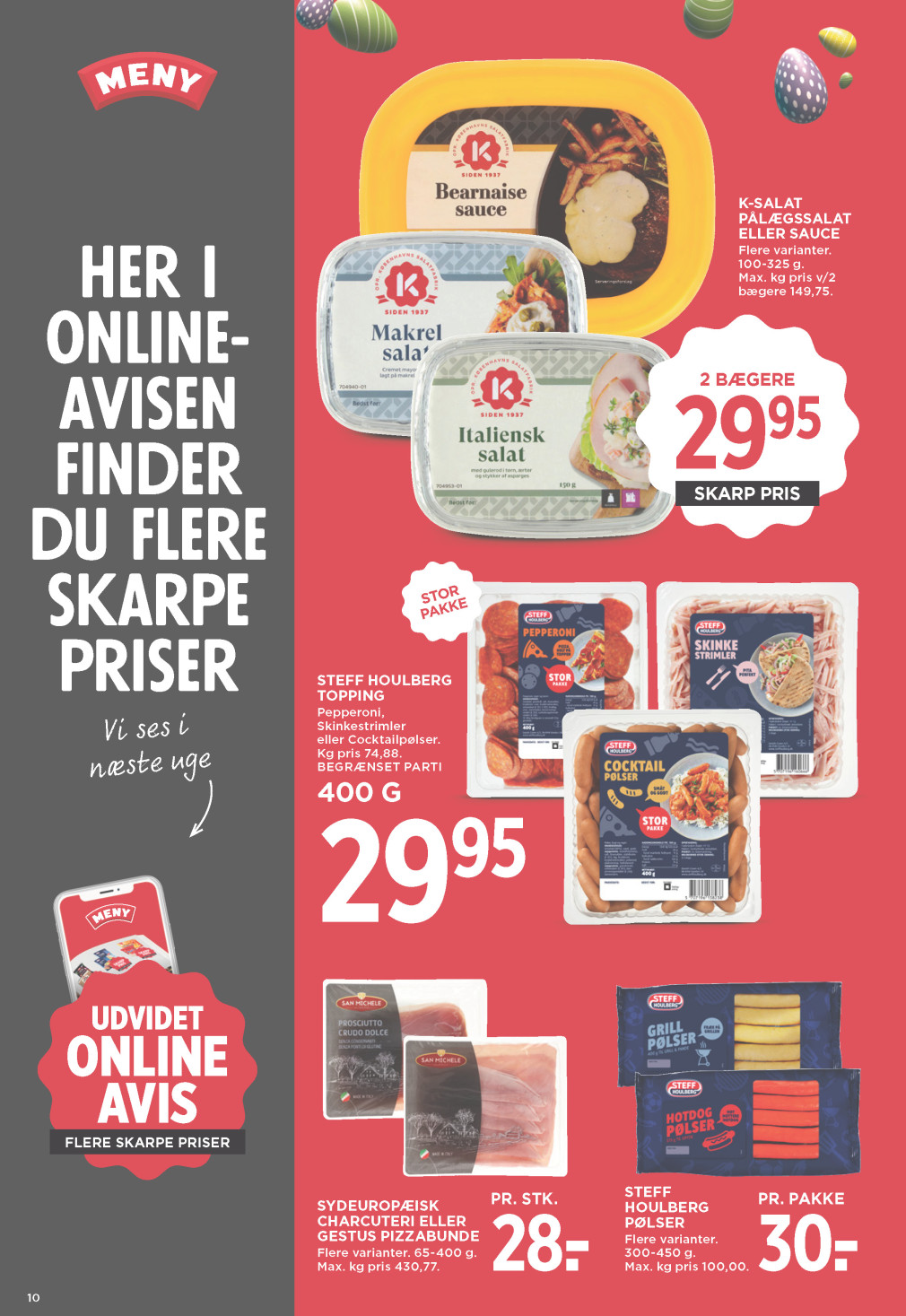 Meny tilbudsavis fra 13.03.2026 Side.12 