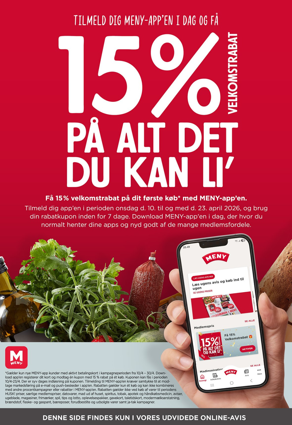 Meny tilbudsavis fra 10.04.2026 Side.36 