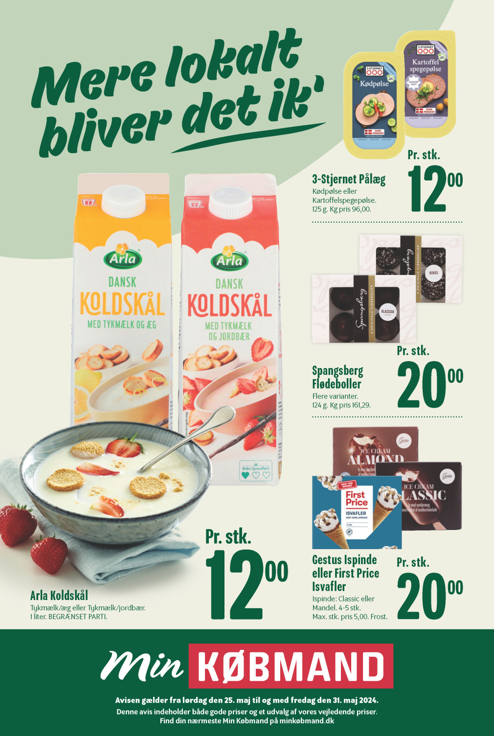 Min Købmand tilbudsavis fra 25.05.2024 Side.1 