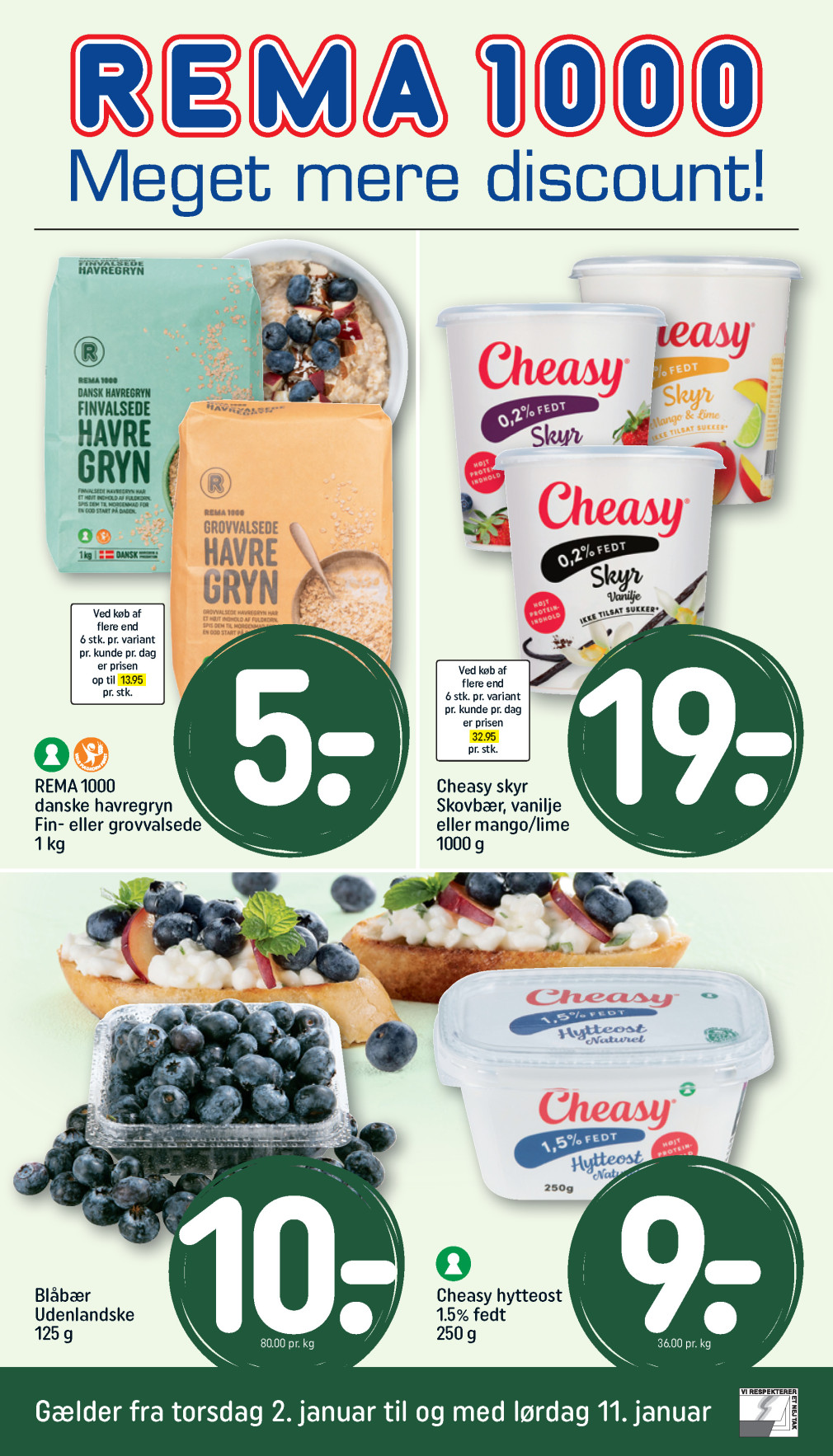 REMA 1000 tilbudsavis fra 02.01.2025 Side.1 