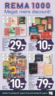 REMA 1000 Tilbud fra 24.08.2025 - Uge 35