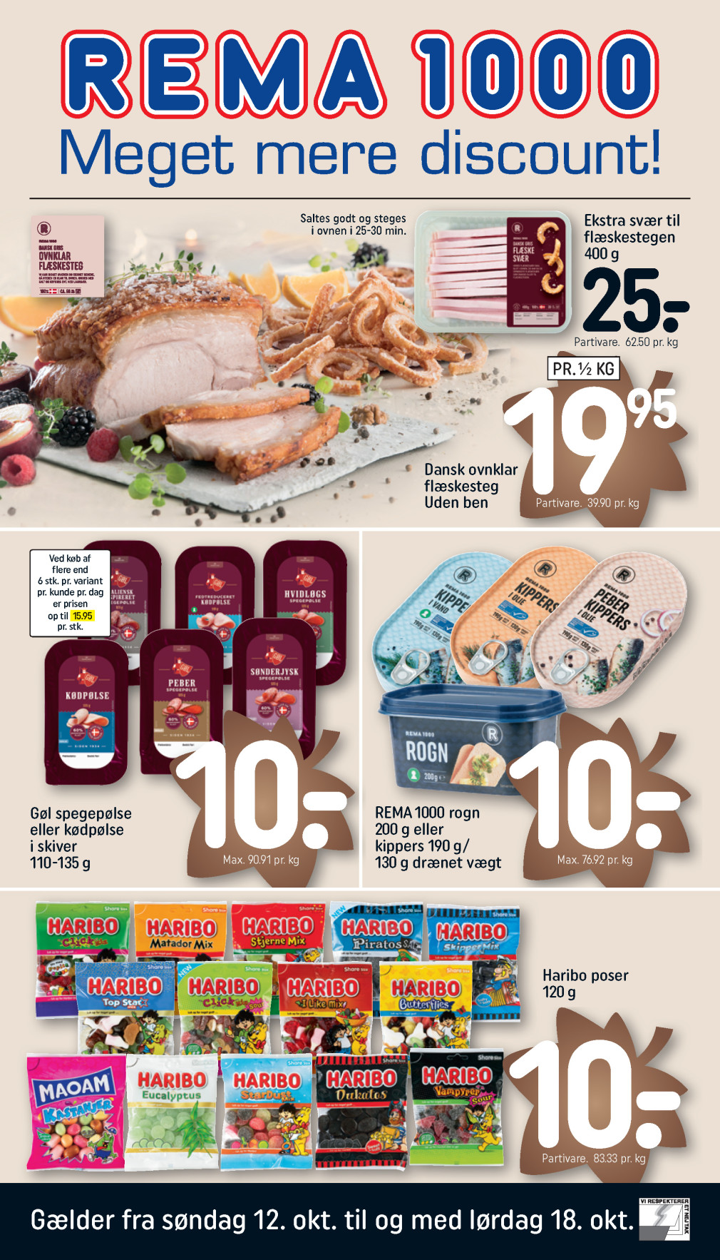 REMA 1000 tilbudsavis fra 12.10.2025 Side.1 