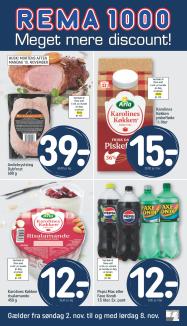 REMA 1000 Tilbud fra 02.11.2025 - Uge 45