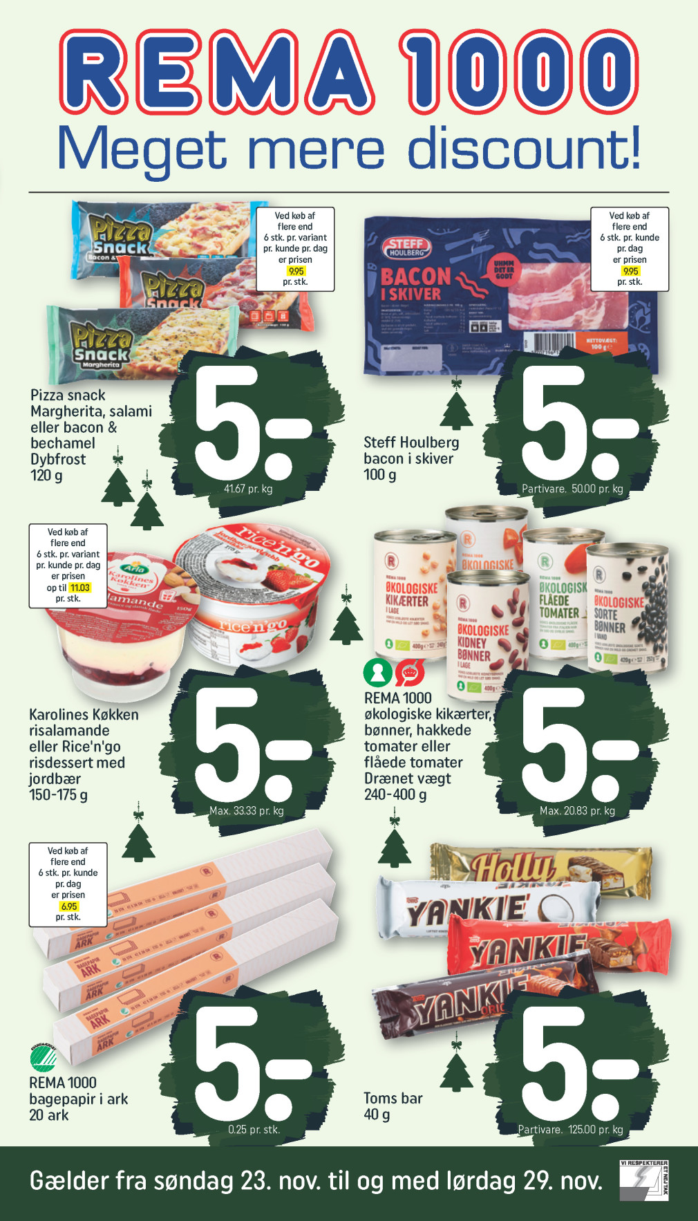 REMA 1000 tilbudsavis fra 23.11.2025 Side.1 