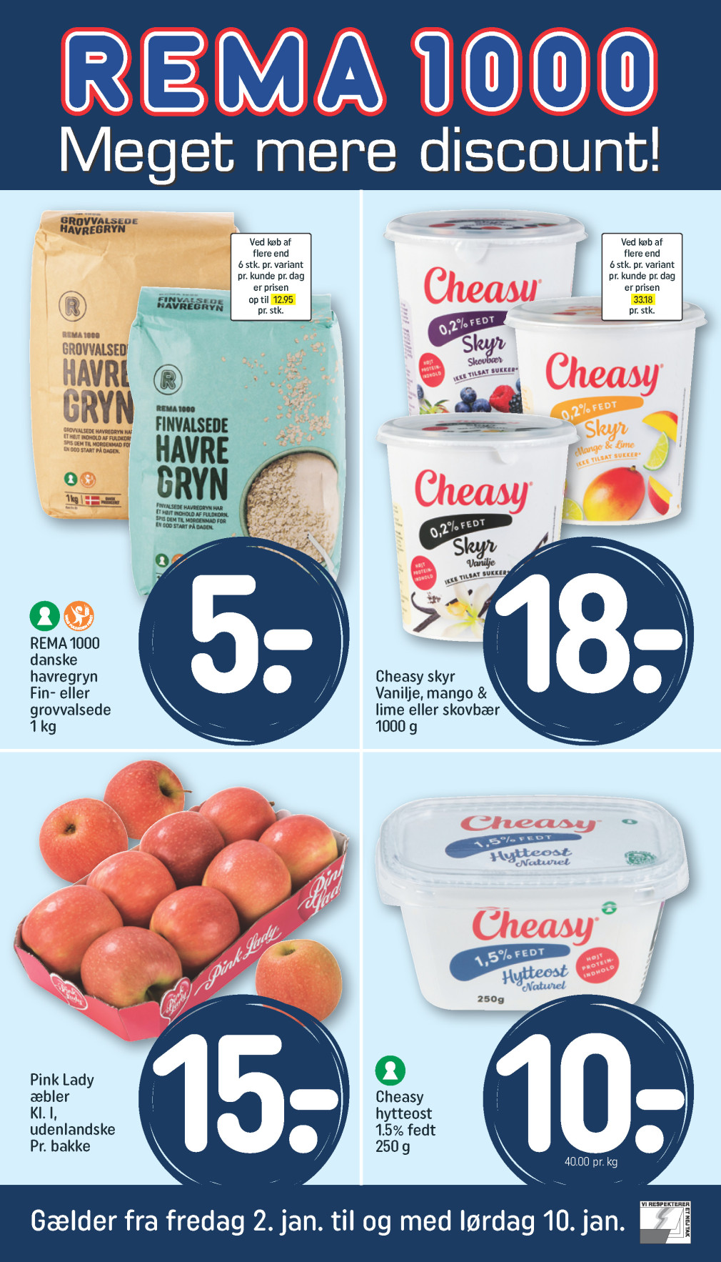 REMA 1000 tilbudsavis fra 02.01.2026 Side.1 