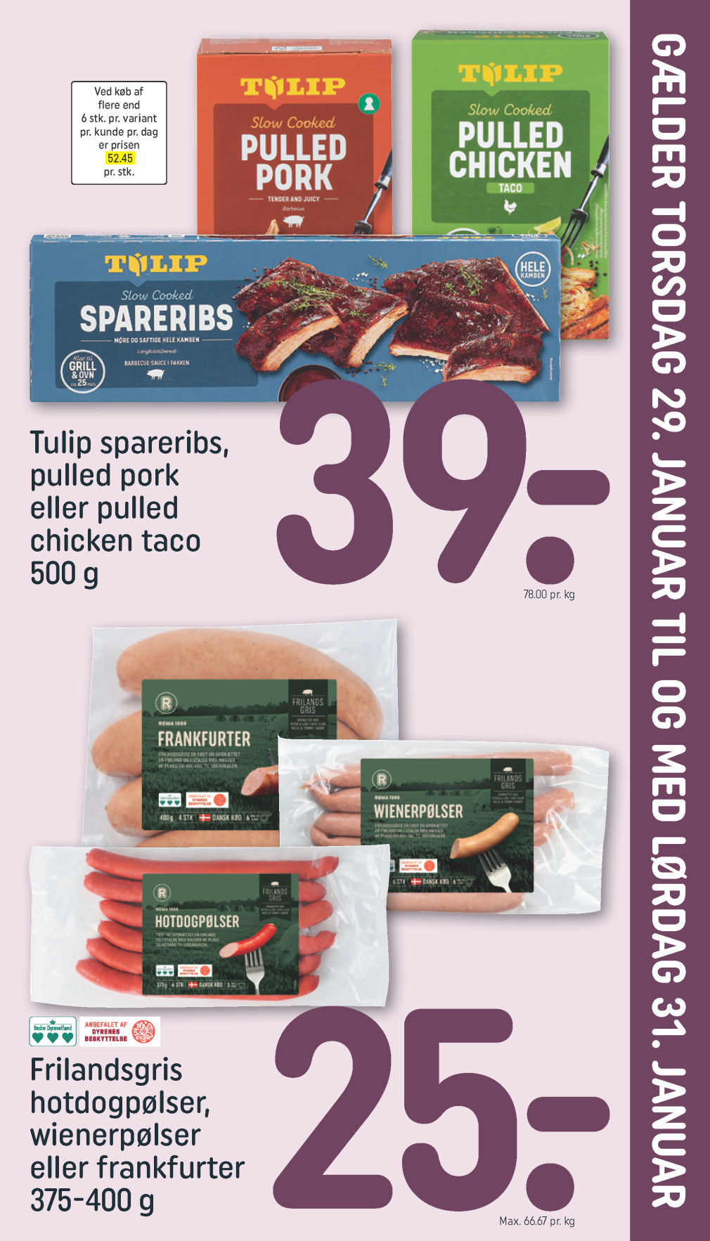 REMA 1000 tilbudsavis fra 25.01.2026 Side.25 