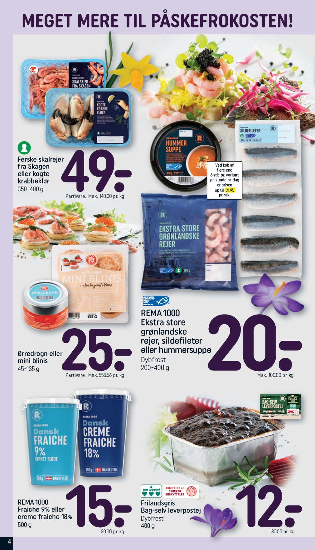 REMA 1000 tilbudsavis fra 29.03.2026 Side.4 